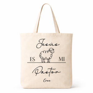 tote bag – estampada – jesús es mi pastor (copia)